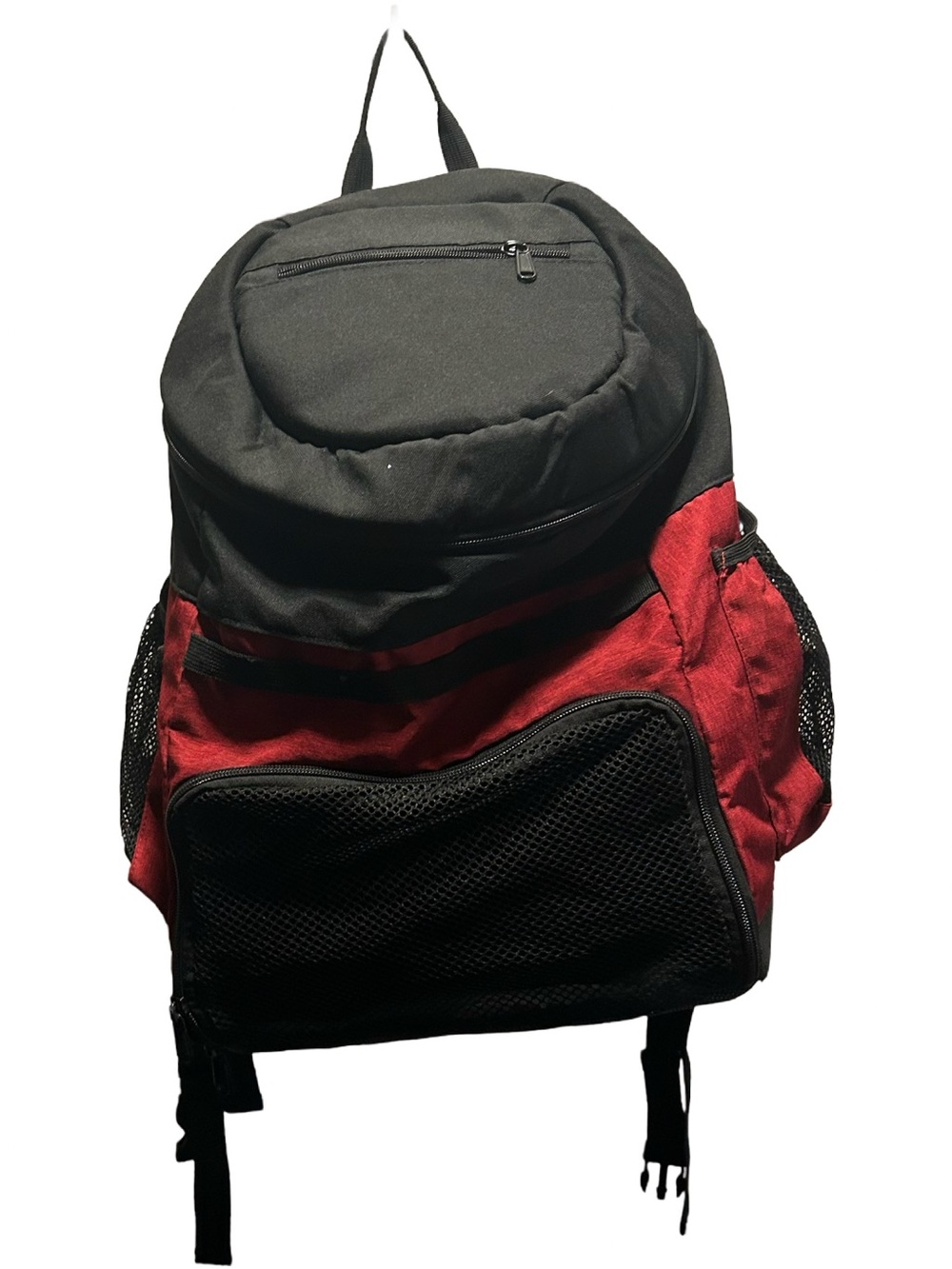 Black & Red Soccer Backpack